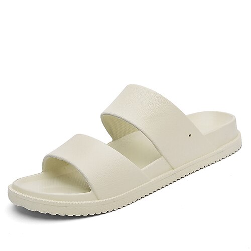 Men's Loafers Slip-Ons Slippers Flip-Flops Casual Classic Daily Outdoor Rubber Black Gray Beige Spring Summer
Men's Loafers Slip-Ons Slippers Flip-Flops Casual Classic Daily Outdoor Rubber Black Gray Beige Spring Summer
