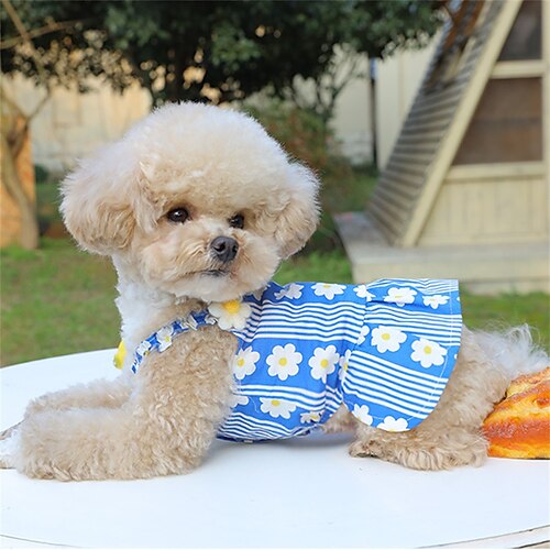 Dog Bowknot Floral Dress Skin-Friendly Pet Princess Dress Dog Sundress Summer Puppy Clothes for Dogs and Cats
Dog Bowknot Floral Dress Skin-Friendly Pet Princess Dress Dog Sundress Summer Puppy Clothes for Dogs and Cats