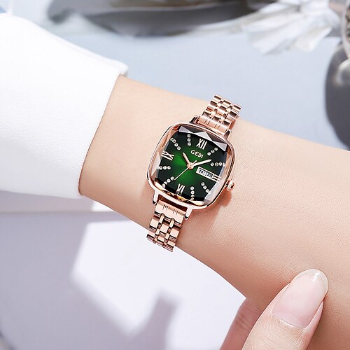 Quartz Watch for Women Analog Quartz Stylish Luxury Fashion Creative Stainless Steel Stainless Steel Creative / One Year
Quartz Watch for Women Analog Quartz Stylish Luxury Fashion Creative Stainless Steel Stainless Steel Creative / One Year