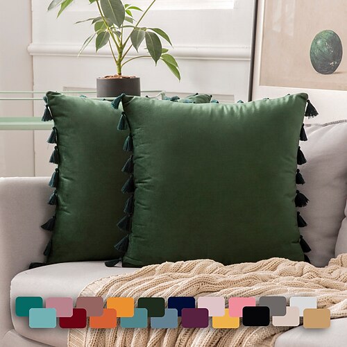 1 pcs Velvet Fringe Pillowcase Cover Solid Colored Modern Square Seamed Traditional Classic
1 pcs Velvet Fringe Pillowcase Cover Solid Colored Modern Square Seamed Traditional Classic