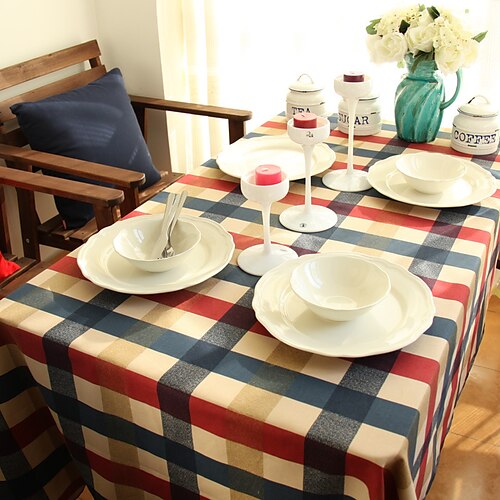 Pastoral Tablecloth Cotton Linen Fabric Table Cloth - Washable Table Cover Dust-Proof Wrinkle Resistant for Restaurant, Picnic, Indoor and Outdoor Dining
Pastoral Tablecloth Cotton Linen Fabric Table Cloth - Washable Table Cover Dust-Proof Wrinkle Resistant for Restaurant, Picnic, Indoor and Outdoor Dining