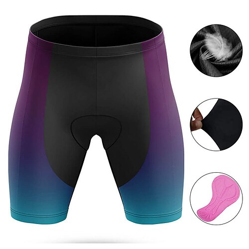21Grams Women's Bike Shorts Cycling Padded Shorts Bike Padded Shorts / Chamois Bottoms Mountain Bike MTB Road Bike Cycling Sports Gradient 3D Pad Cycling Breathable Quick Dry Purple Polyester Spandex
21Grams Women's Bike Shorts Cycling Padded Shorts Bike Padded Shorts / Chamois Bottoms Mountain Bike MTB Road Bike Cycling Sports Gradient 3D Pad Cycling Breathable Quick Dry Purple Polyester Spandex