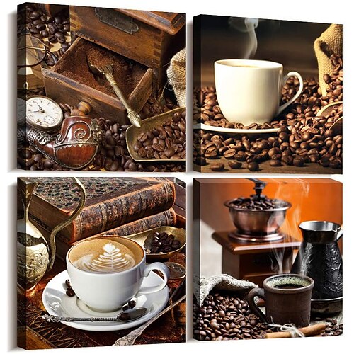 Print Stretched Canvas Prints - Still Life Classic Modern Four Panels Art Prints
Print Stretched Canvas Prints - Still Life Classic Modern Four Panels Art Prints