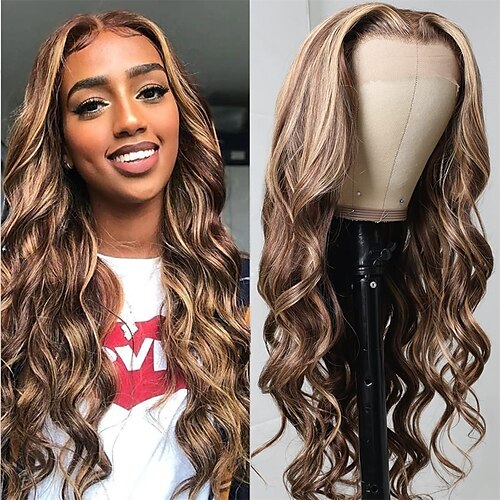 Body Wave 13x4 Lace Front Wigs Human Hair Honey Blonde Wave Wig For Black Women Brazilian Remy Hair Pre Plucked With Baby Hair TL412 Color 150% Density
Body Wave 13x4 Lace Front Wigs Human Hair Honey Blonde Wave Wig For Black Women Brazilian Remy Hair Pre Plucked With Baby Hair TL412 Color 150% Density