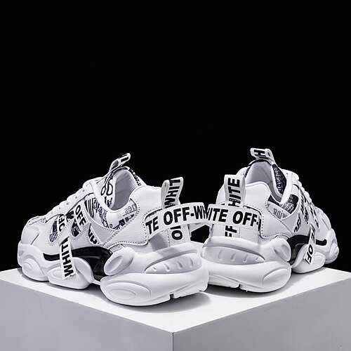Men's Trainers Athletic Shoes Comfort Shoes Athletic Walking Shoes PU Over The Knee Boots Black and White Yellow Blue Fall
Men's Trainers Athletic Shoes Comfort Shoes Athletic Walking Shoes PU Over The Knee Boots Black and White Yellow Blue Fall