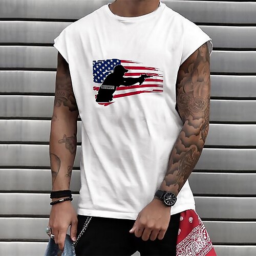 Men's Unisex T shirt Tee Hot Stamping Graphic Prints National Flag Crew Neck Street Daily Print Cap Sleeve Tops Casual Designer Big and Tall Sports White Black Navy Blue
Men's Unisex T shirt Tee Hot Stamping Graphic Prints National Flag Crew Neck Street Daily Print Cap Sleeve Tops Casual Designer Big and Tall Sports White Black Navy Blue