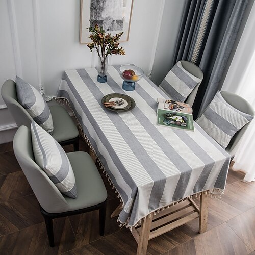 Farmhouse Style Pastoral Tablecloth Cotton Linen Fabric Table Cloth,Washable Table Cover Dust-Proof Wrinkle Resistant for Restaurant, Picnic, Indoor and Outdoor Dining
Farmhouse Style Pastoral Tablecloth Cotton Linen Fabric Table Cloth,Washable Table Cover Dust-Proof Wrinkle Resistant for Restaurant, Picnic, Indoor and Outdoor Dining