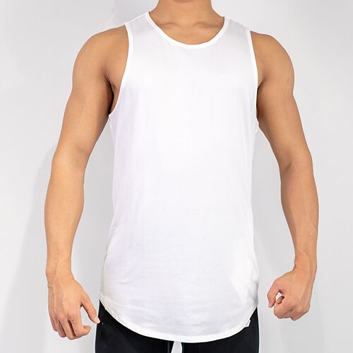 Men's Tank Top Vest Solid Color Crew Neck Street Casual Sleeveless Tops Basic Fashion Classic Comfortable White Black
Men's Tank Top Vest Solid Color Crew Neck Street Casual Sleeveless Tops Basic Fashion Classic Comfortable White Black
