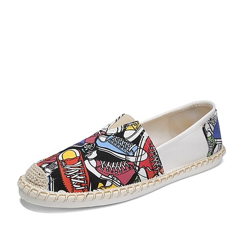 Men's Loafers Slip-Ons Comfort Loafers Comfort Shoes Casual Chinoiserie Daily Linen Black Rainbow 3D Spring Summer
Men's Loafers Slip-Ons Comfort Loafers Comfort Shoes Casual Chinoiserie Daily Linen Black Rainbow 3D Spring Summer