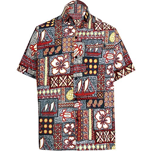 Men's Shirt Vintage Turndown Street Casual Button-Down Short Sleeve Tops Casual Fashion Comfortable Beach Wine Orange
Men's Shirt Vintage Turndown Street Casual Button-Down Short Sleeve Tops Casual Fashion Comfortable Beach Wine Orange