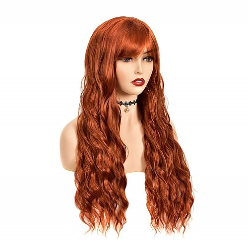 Long Wigs for White Women Upgrade Full Machine Made Middle Part Long Black Wig 24 Inches Brown Wavy Black Wigs for Women
Long Wigs for White Women Upgrade Full Machine Made Middle Part Long Black Wig 24 Inches Brown Wavy Black Wigs for Women