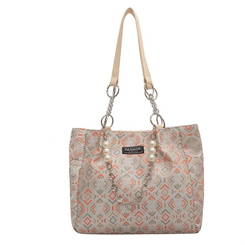 Per donna Totalizzatore Tessuto Oxford Giornaliero Per uscire Dettagli con perline Pop art Bianco Arancione
Per donna Totalizzatore Tessuto Oxford Giornaliero Per uscire Dettagli con perline Pop art Bianco Arancione