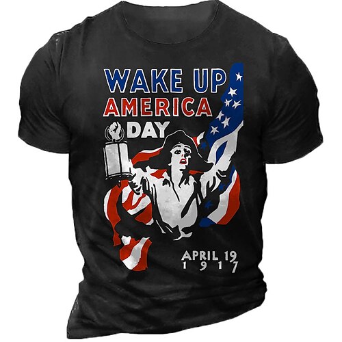 Men's Unisex T shirt 3D Print Graphic Prints National Flag Letter Crew Neck Street Daily Print Short Sleeve Tops Casual Designer Big and Tall Sports Black Navy Blue
Men's Unisex T shirt 3D Print Graphic Prints National Flag Letter Crew Neck Street Daily Print Short Sleeve Tops Casual Designer Big and Tall Sports Black Navy Blue