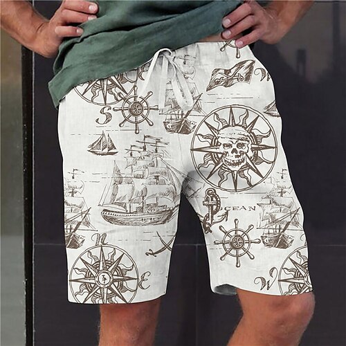 Men's Stylish Designer Straight Shorts 3D Print Elastic Waist Short Pants Sports Outdoor Daily Graphic Prints Sun Cotton Blend Comfort Breathable Mid Waist White M L XL XXL 3XL / Summer / Beach
Men's Stylish Designer Straight Shorts 3D Print Elastic Waist Short Pants Sports Outdoor Daily Graphic Prints Sun Cotton Blend Comfort Breathable Mid Waist White M L XL XXL 3XL / Summer / Beach