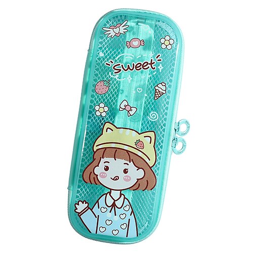 PencilCasePenPouchMarkerBag Waterproof Wear-Resistant Transparent TPU for School Office Student
PencilCasePenPouchMarkerBag Waterproof Wear-Resistant Transparent TPU for School Office Student