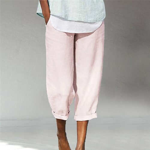 Women's Loungewear Bottom Nighty Pure Color Simple Comfort Home Street Cotton Long Pant Elastic Waist Spring Summer White Blue
Women's Loungewear Bottom Nighty Pure Color Simple Comfort Home Street Cotton Long Pant Elastic Waist Spring Summer White Blue