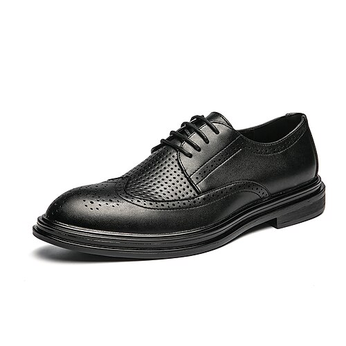 Men's Oxfords Formal Shoes Dress Shoes Business British Wedding Office Career PU Black Brown Spring Summer
Men's Oxfords Formal Shoes Dress Shoes Business British Wedding Office Career PU Black Brown Spring Summer