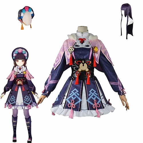 Inspireret af Genshin -effekt Yunjin Anime Cosplay Kostumer Japansk Cosplay jakkesæt Kostume Til Dame
Inspireret af Genshin -effekt Yunjin Anime Cosplay Kostumer Japansk Cosplay jakkesæt Kostume Til Dame