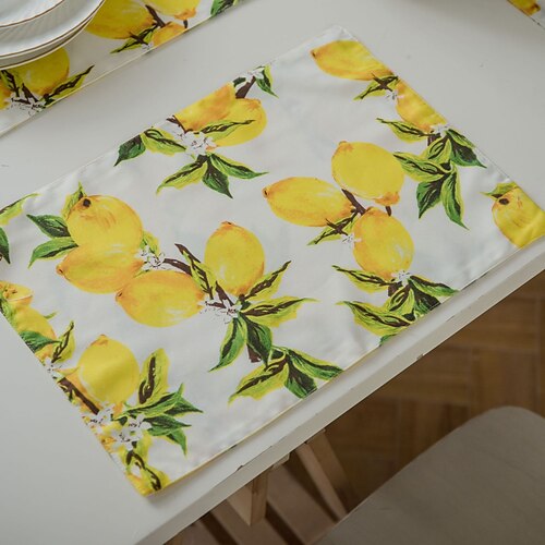 Dining Table Placemats Set of 4 Heat Resistant Non-Slip Dining Table Place Mats for Holiday Banque Kitchen Table Decor
Dining Table Placemats Set of 4 Heat Resistant Non-Slip Dining Table Place Mats for Holiday Banque Kitchen Table Decor