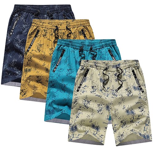 Men's Hiking Shorts Beach Floral Summer Outdoor Loose Breathable Quick Dry Lightweight Soft Shorts Bottoms Drawstring Drawstring Elastic Waist Yellow Khaki Cotton Camping / Hiking Fishing Climbing L
Men's Hiking Shorts Beach Floral Summer Outdoor Loose Breathable Quick Dry Lightweight Soft Shorts Bottoms Drawstring Drawstring Elastic Waist Yellow Khaki Cotton Camping / Hiking Fishing Climbing L