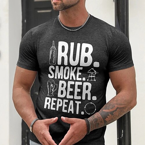 Men's T shirt Hot Stamping Graphic Letter Crew Neck Street Casual Short Sleeve Tops Basic Fashion Classic Comfortable Black
Men's T shirt Hot Stamping Graphic Letter Crew Neck Street Casual Short Sleeve Tops Basic Fashion Classic Comfortable Black