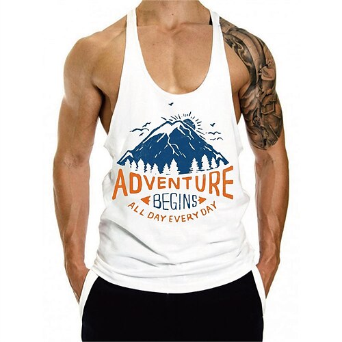 Men's Tank Top Vest Hot Stamping Graphic Prints Letter Plus Size Crew Neck Daily Sports Print Sleeveless Tops Fashion Classic Designer Hawaiian White Gray
Men's Tank Top Vest Hot Stamping Graphic Prints Letter Plus Size Crew Neck Daily Sports Print Sleeveless Tops Fashion Classic Designer Hawaiian White Gray