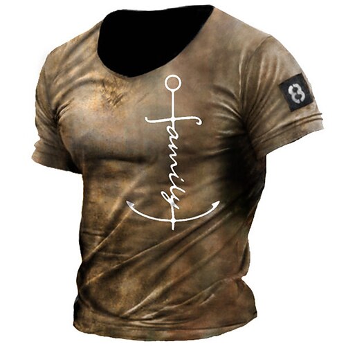 Men's Unisex T shirt 3D Print Graphic Prints Cross Crew Neck Street Daily Print Short Sleeve Tops Casual Designer Big and Tall Sports Brown
Men's Unisex T shirt 3D Print Graphic Prints Cross Crew Neck Street Daily Print Short Sleeve Tops Casual Designer Big and Tall Sports Brown