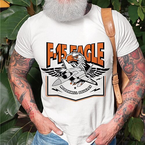 Men's Unisex T shirt Hot Stamping Graphic Prints Eagle Letter Crew Neck Street Daily Print Short Sleeve Tops Casual Designer Big and Tall Sports White Army Green Dark Gray
Men's Unisex T shirt Hot Stamping Graphic Prints Eagle Letter Crew Neck Street Daily Print Short Sleeve Tops Casual Designer Big and Tall Sports White Army Green Dark Gray