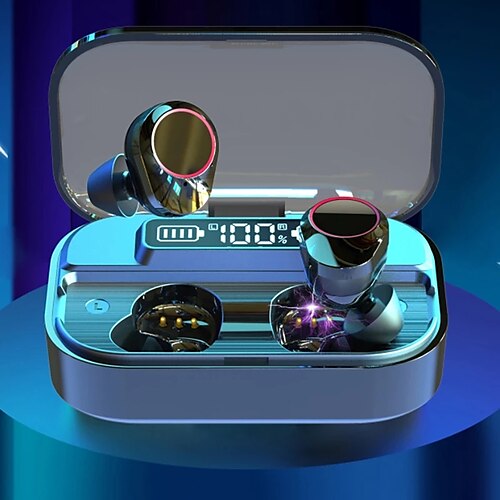 G05 True Wireless Headphones TWS Earbuds Bluetooth5.0 Sports Stereo with Charging Box for Apple Samsung Huawei Xiaomi MI Yoga Everyday Use Traveling Mobile Phone
G05 True Wireless Headphones TWS Earbuds Bluetooth5.0 Sports Stereo with Charging Box for Apple Samsung Huawei Xiaomi MI Yoga Everyday Use Traveling Mobile Phone