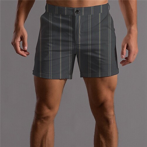 Men's Fashion Designer Shorts Chino Shorts 3D Print Pocket Short Pants Business Casual Micro-elastic Stripe Graphic Prints Comfort Soft Mid Waist Dark Gray M L XL XXL 3XL
Men's Fashion Designer Shorts Chino Shorts 3D Print Pocket Short Pants Business Casual Micro-elastic Stripe Graphic Prints Comfort Soft Mid Waist Dark Gray M L XL XXL 3XL