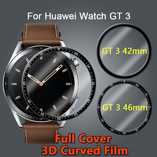 Suitable for Huawei watch GT3 46mm Gt3 watch film curved full screen composite purple light film
Suitable for Huawei watch GT3 46mm Gt3 watch film curved full screen composite purple light film