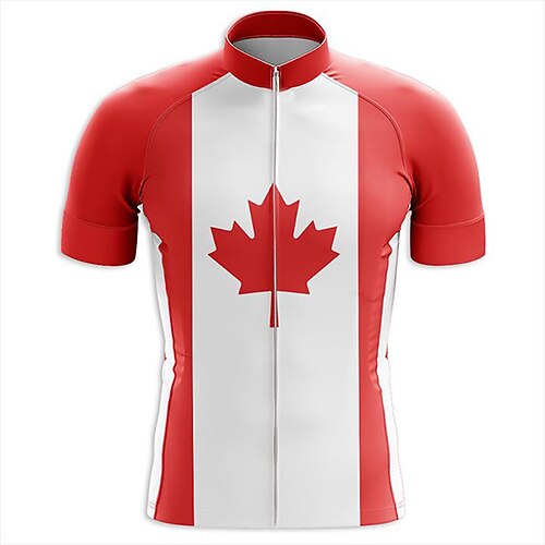 21Grams Men's Cycling Jersey Short Sleeve Bike Top with 3 Rear Pockets Mountain Bike MTB Road Bike Cycling Breathable Quick Dry Moisture Wicking Reflective Strips Red Canada Polyester Spandex Sports
21Grams Men's Cycling Jersey Short Sleeve Bike Top with 3 Rear Pockets Mountain Bike MTB Road Bike Cycling Breathable Quick Dry Moisture Wicking Reflective Strips Red Canada Polyester Spandex Sports