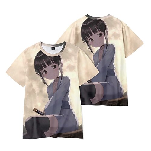 Inspired by In the Heart of Kunoichi Tsubaki Tsubaki Cosplay Costume T-shirt 100% Polyester Pattern Harajuku Graphic Kawaii T-shirt For Men's / Women's / Couple's
Inspired by In the Heart of Kunoichi Tsubaki Tsubaki Cosplay Costume T-shirt 100% Polyester Pattern Harajuku Graphic Kawaii T-shirt For Men's / Women's / Couple's