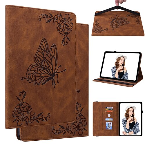 Tablet Case Cover For Apple iPad 10.2'' 9th 8th 7th iPad Air 5th 4th iPad mini 6th 5th 4th iPad Pro 11'' 3rd Card Holder with Stand Flip Butterfly Solid Colored TPU PU Leather
Tablet Case Cover For Apple iPad 10.2'' 9th 8th 7th iPad Air 5th 4th iPad mini 6th 5th 4th iPad Pro 11'' 3rd Card Holder with Stand Flip Butterfly Solid Colored TPU PU Leather