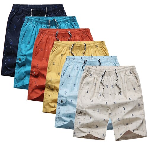 Men's Hiking Shorts Beach Floral Botanical Summer Outdoor Loose Breathable Quick Dry Lightweight Soft Shorts Bottoms Drawstring Drawstring Elastic Waist Yellow Khaki Cotton Camping / Hiking Fishing
Men's Hiking Shorts Beach Floral Botanical Summer Outdoor Loose Breathable Quick Dry Lightweight Soft Shorts Bottoms Drawstring Drawstring Elastic Waist Yellow Khaki Cotton Camping / Hiking Fishing