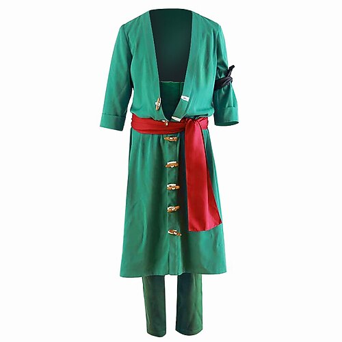 Inspirert av One Piece Roronoa Zoro Anime Cosplay-kostymer Japansk Cosplay-drakter Frakk Bukser Til Herre Dame Gutt / Maskinvask / Håndvask / polyester / # / #
Inspirert av One Piece Roronoa Zoro Anime Cosplay-kostymer Japansk Cosplay-drakter Frakk Bukser Til Herre Dame Gutt / Maskinvask / Håndvask / polyester / # / #