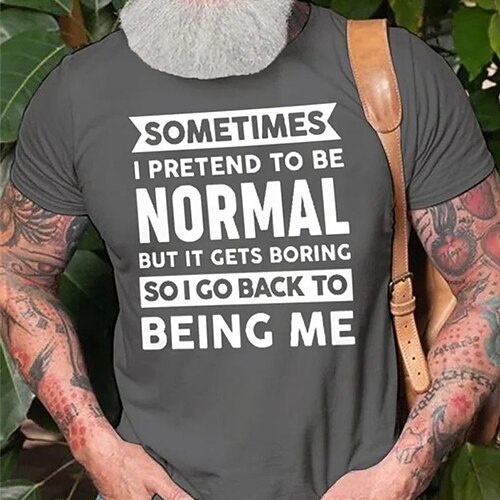 Men's T shirt Tee Hot Stamping Graphic Letter Crew Neck Street Casual Print Short Sleeve Tops Basic Fashion Classic Comfortable Green Black Dark Gray
Men's T shirt Tee Hot Stamping Graphic Letter Crew Neck Street Casual Print Short Sleeve Tops Basic Fashion Classic Comfortable Green Black Dark Gray