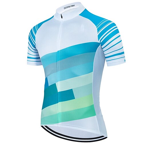 21Grams Men's Cycling Jersey Short Sleeve Bike Top with 3 Rear Pockets Mountain Bike MTB Road Bike Cycling Breathable Quick Dry Moisture Wicking Reflective Strips Green Polyester Spandex Sports
21Grams Men's Cycling Jersey Short Sleeve Bike Top with 3 Rear Pockets Mountain Bike MTB Road Bike Cycling Breathable Quick Dry Moisture Wicking Reflective Strips Green Polyester Spandex Sports