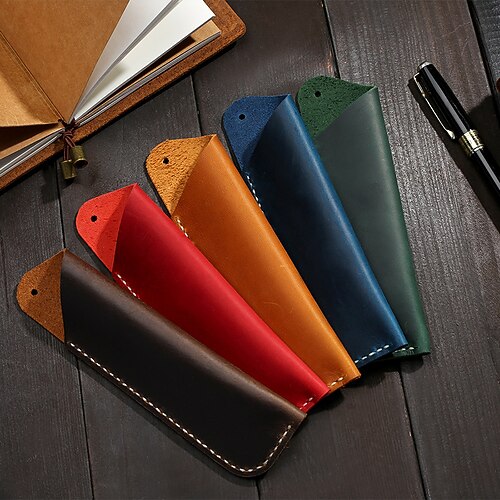 PencilCasePenPouchMarkerBag Waterproof Creative Wear-Resistant Leather for School Office Business
PencilCasePenPouchMarkerBag Waterproof Creative Wear-Resistant Leather for School Office Business