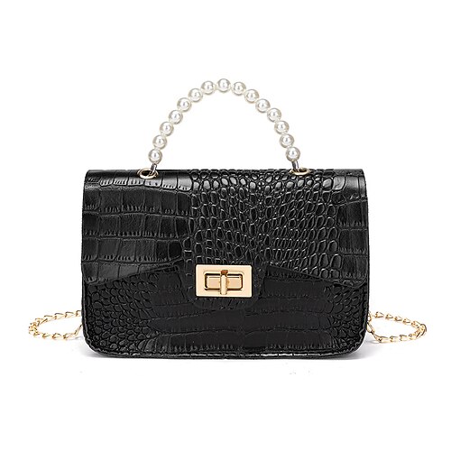 Women's Sling Bags Crossbody Bag Top Handle Bag PU Leather Chain Geometric Daily Office & Career Green Black Pink Red
Women's Sling Bags Crossbody Bag Top Handle Bag PU Leather Chain Geometric Daily Office & Career Green Black Pink Red