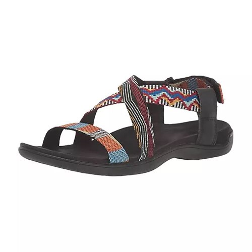 Women's Sandals Flat Heel Peep Toe Nylon Magic Tape Fall Summer Black Red Blue
Women's Sandals Flat Heel Peep Toe Nylon Magic Tape Fall Summer Black Red Blue