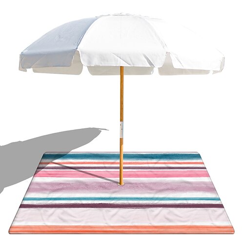 Beach Mat,1PCS Beach Umbrella Pad 8cm Hole Plus Snap Button Double-sided Velvet Beach Pad / Towel Material Beach Towel Color Geometry
Beach Mat,1PCS Beach Umbrella Pad 8cm Hole Plus Snap Button Double-sided Velvet Beach Pad / Towel Material Beach Towel Color Geometry