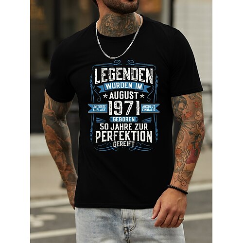 Men's T shirt Hot Stamping Letter Round Neck Casual Daily Print Short Sleeve Tops Simple Basic Black Blue Gray
Men's T shirt Hot Stamping Letter Round Neck Casual Daily Print Short Sleeve Tops Simple Basic Black Blue Gray