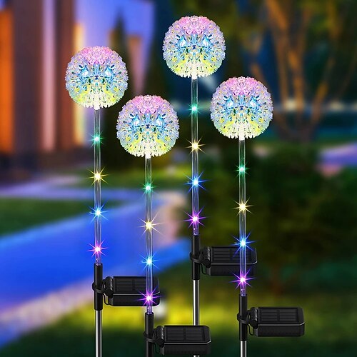 2pcs Solar LED Lights Dandelion Flower Ball Lamp Outdoor Waterproof Garden Light Christmas Wedding Patio Street Yard Lawn Landscape Decoration Lamp
2pcs Solar LED Lights Dandelion Flower Ball Lamp Outdoor Waterproof Garden Light Christmas Wedding Patio Street Yard Lawn Landscape Decoration Lamp