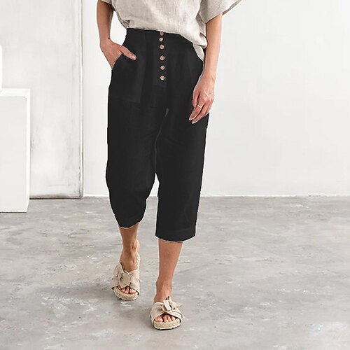 Women's Chinos Pants Trousers Trousers Navy Blue Coffee White Mid Waist Fashion Casual Weekend Side Pockets Micro-elastic Ankle-Length Comfort Plain S M L XL XXL
Women's Chinos Pants Trousers Trousers Navy Blue Coffee White Mid Waist Fashion Casual Weekend Side Pockets Micro-elastic Ankle-Length Comfort Plain S M L XL XXL