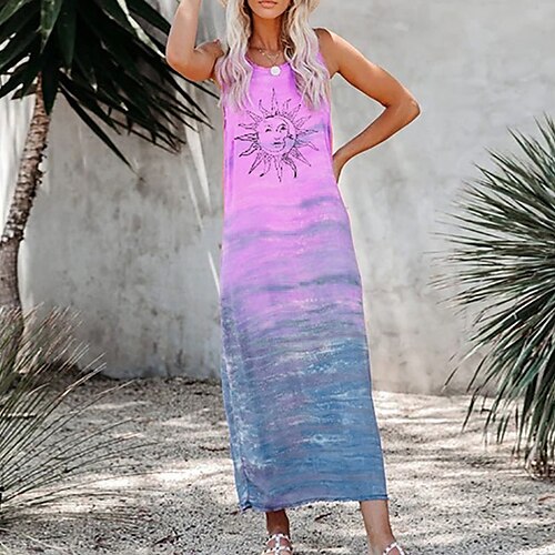 Mulheres Vestido casual Vestido de turno Vestido midi Roxo Laranja Sem Manga Cores Gradiente Imprimir Primavera Verão Gola Redonda Final de semana 2022 S M L XL XXL 3XL 4XL 5XL
Mulheres Vestido casual Vestido de turno Vestido midi Roxo Laranja Sem Manga Cores Gradiente Imprimir Primavera Verão Gola Redonda Final de semana 2022 S M L XL XXL 3XL 4XL 5XL