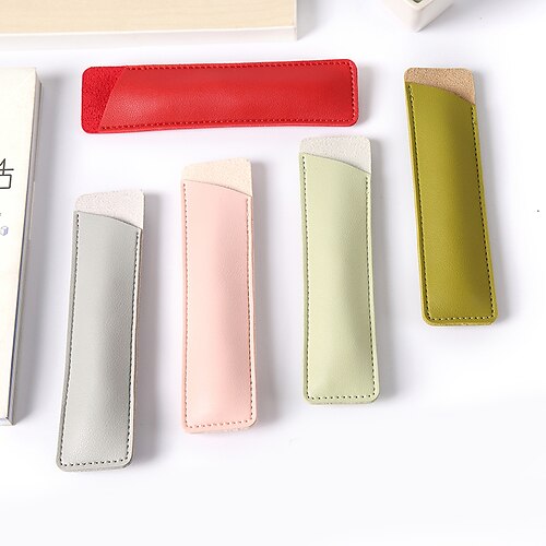 PencilCasePenPouchMarkerBag Waterproof Creative Wear-Resistant PU Leather for School Office Business
PencilCasePenPouchMarkerBag Waterproof Creative Wear-Resistant PU Leather for School Office Business