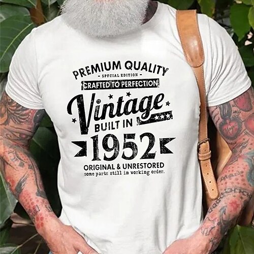 Men's T shirt Hot Stamping Graphic Letter Crew Neck Street Casual Print Short Sleeve Tops Basic Fashion Classic Comfortable White Black
Men's T shirt Hot Stamping Graphic Letter Crew Neck Street Casual Print Short Sleeve Tops Basic Fashion Classic Comfortable White Black