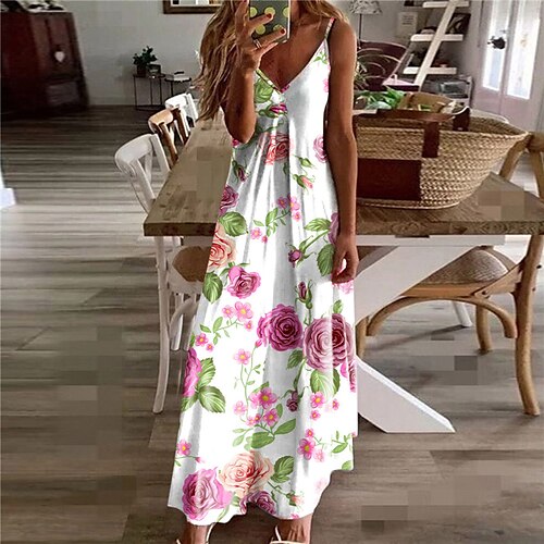 Mulheres Vestido de decote Vestido Longo Vestido Maxi Verde Azul Roxo Sem Manga Animal Frente Única Primavera Verão Com Alças Finas 2022 S M L XL XXL 3XL
Mulheres Vestido de decote Vestido Longo Vestido Maxi Verde Azul Roxo Sem Manga Animal Frente Única Primavera Verão Com Alças Finas 2022 S M L XL XXL 3XL