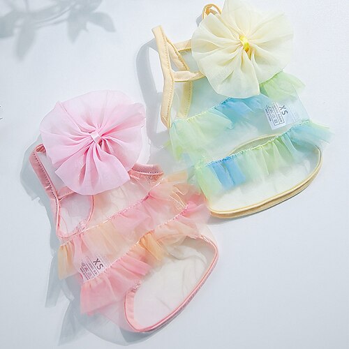 Dog Cat Dress Solid Colored Fashion Cute Holiday Casual / Daily Dog Clothes Puppy Clothes Dog Outfits Soft Rosy Pink Yellow Costume for Girl and Boy Dog Net S M L XL 2XL
Dog Cat Dress Solid Colored Fashion Cute Holiday Casual / Daily Dog Clothes Puppy Clothes Dog Outfits Soft Rosy Pink Yellow Costume for Girl and Boy Dog Net S M L XL 2XL